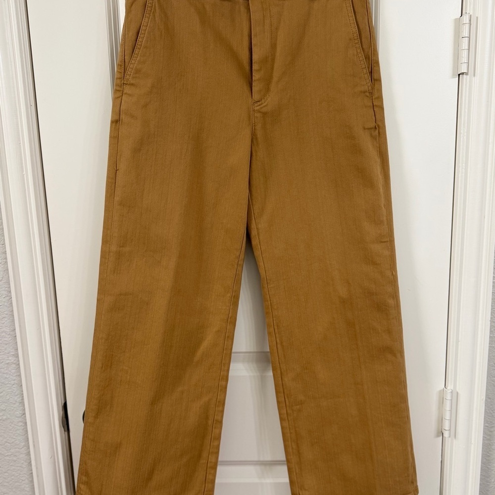 Ann Taylor Factory Tan Wide Leg Pants
